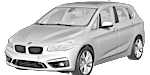 BMW F45 U2792 Fault Code